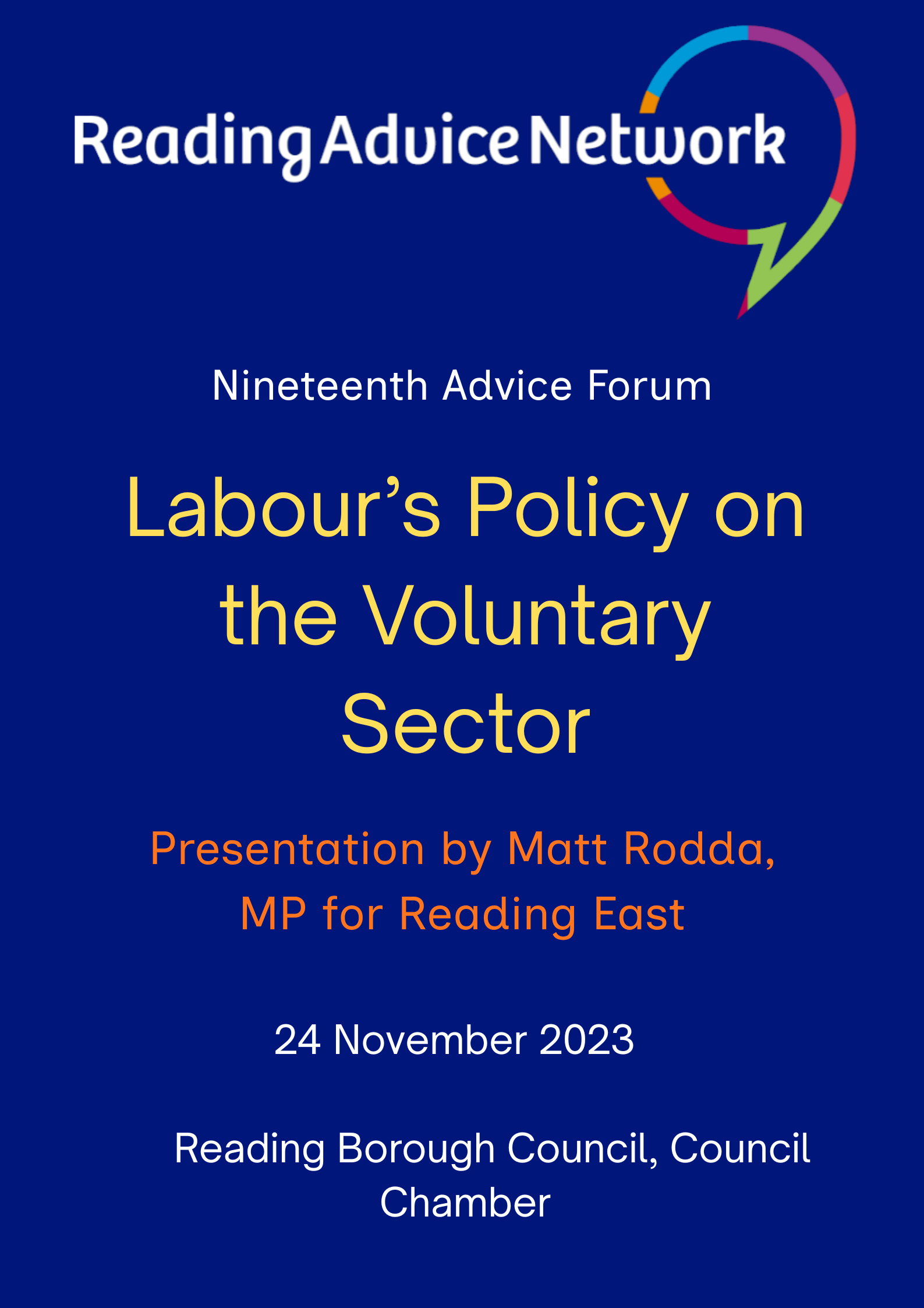 RAN's Nineteenth Forum